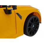 Elektrické autíčko BMW M4 - žlté